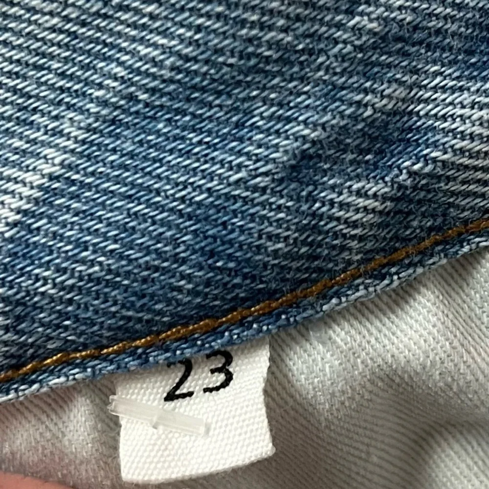 Still Here • Jeans Childhood Straight Leg in Butterscotch Vintage Blue Plaid